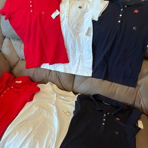 6 Aeropostale polo tops